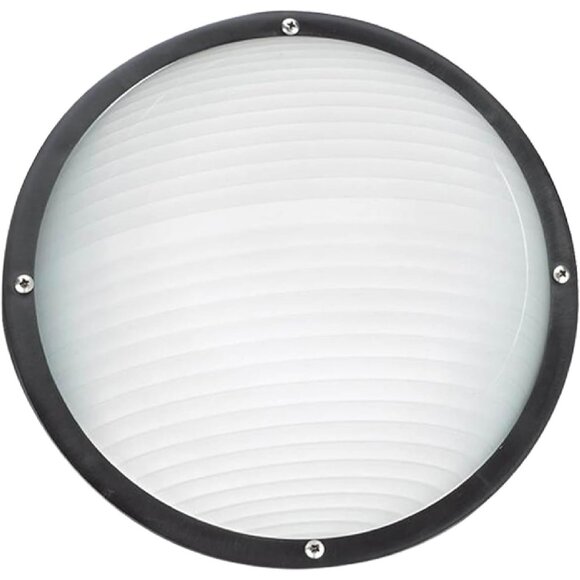 Sea Gull Outdoor Light Fixture - Black Wall/Ceiling Mount - Bayside - Picture 1 of 5